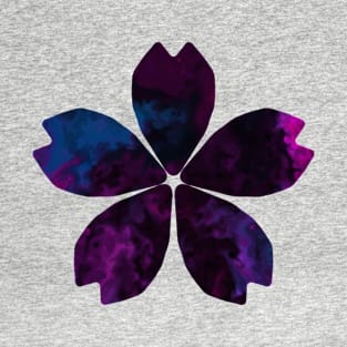 Dark Purple Flower T-Shirt